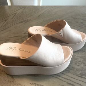 Matisse Natural Georgia Platform Wedges